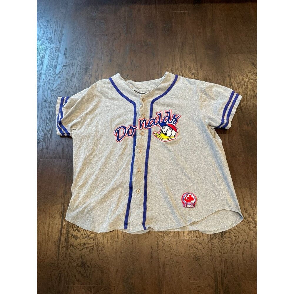 Donald Duck base ball‎ jersey shirt